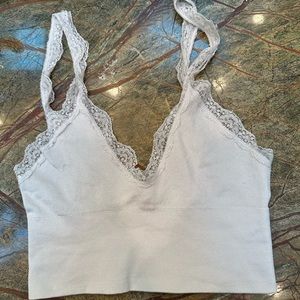 Urban Outfitters Gigi Lace Trim Tank